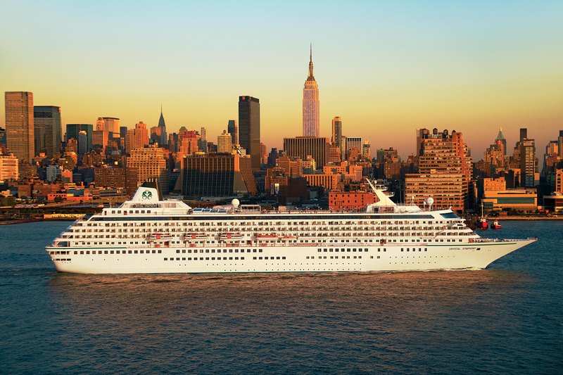 Crystal Cruises Crystal Symphony To Sail 9 Cruises To Bermuda From NYC 
