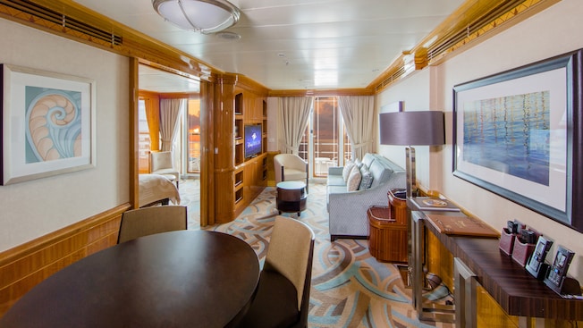 Disney Cruise Line's Disney Magic Concierge 1 Bedroom Verandah Stateroom