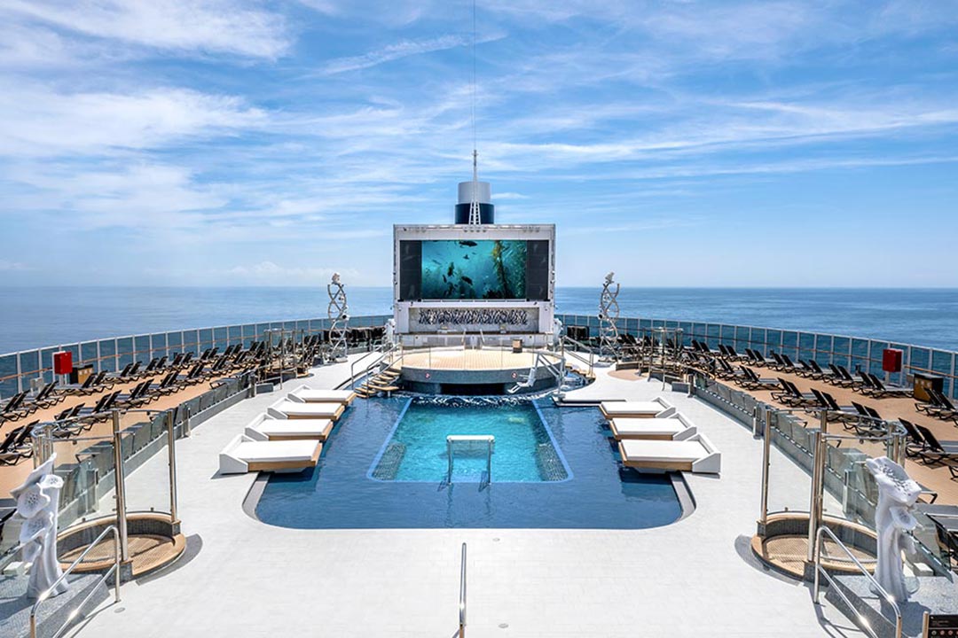 MSC Cruises MSC Seascape Outdoor Big-Screen Movies