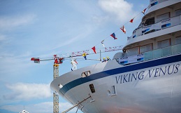 Luxury Operator Viking Cruises Viking Venus Floated Out